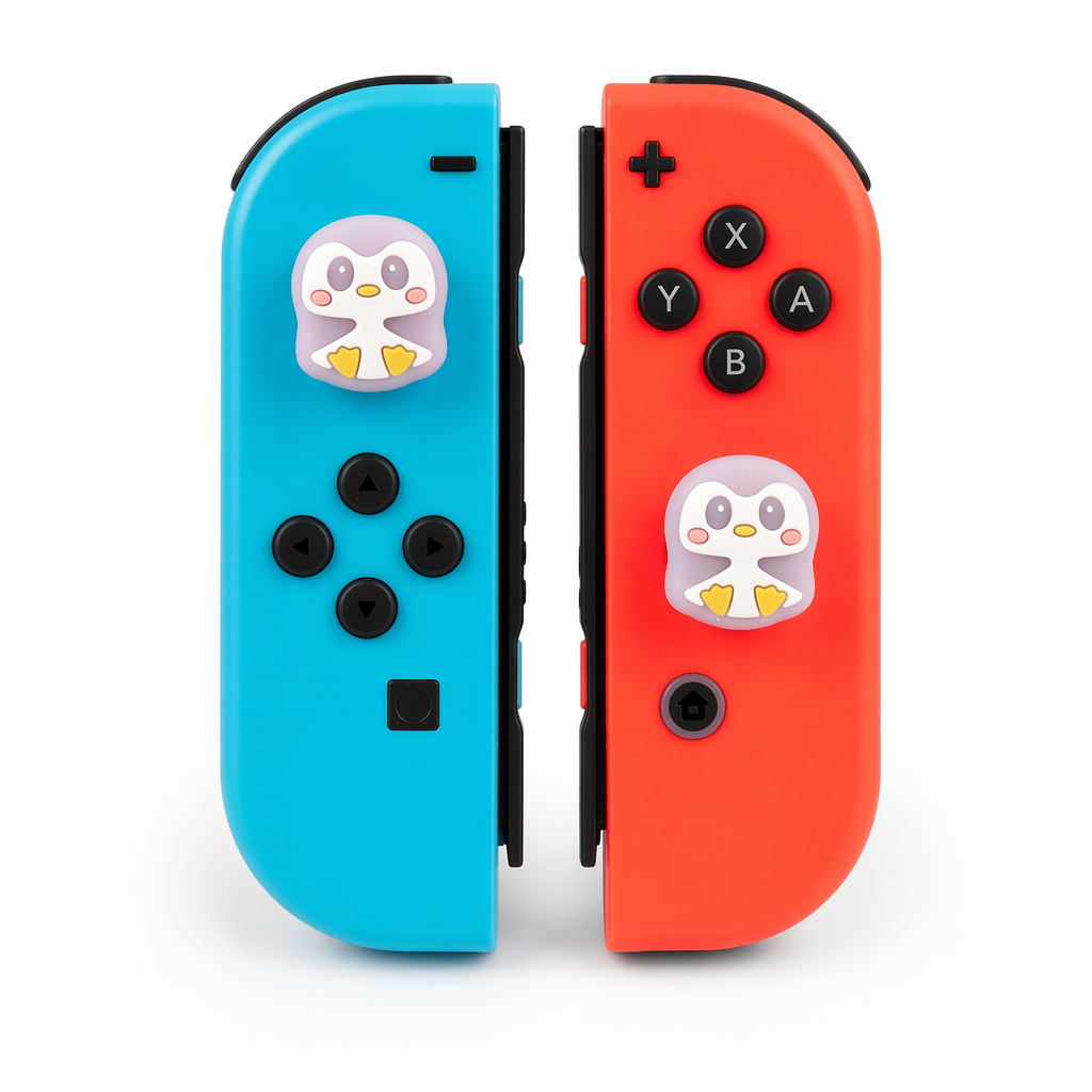 Cute Penguin Joystick Caps for Switch Default