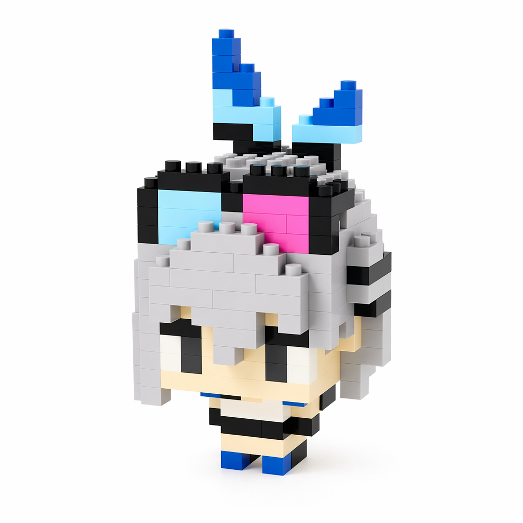 Honkai Star Rail DIY Character Figures Silver Wolf