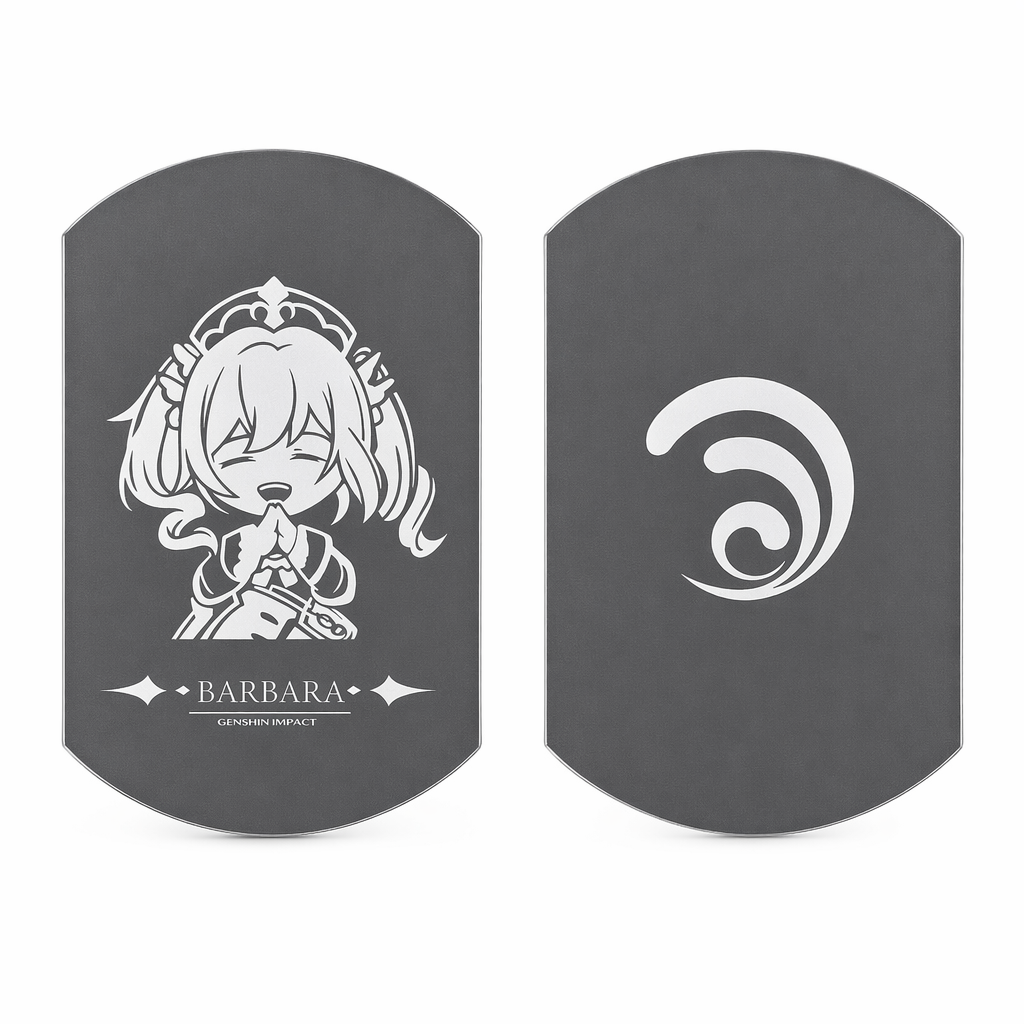 Genshin Impact Character Necklaces with Tag Barbara