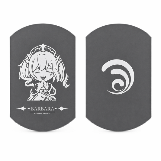 Genshin Impact Character Necklaces with Tag Barbara