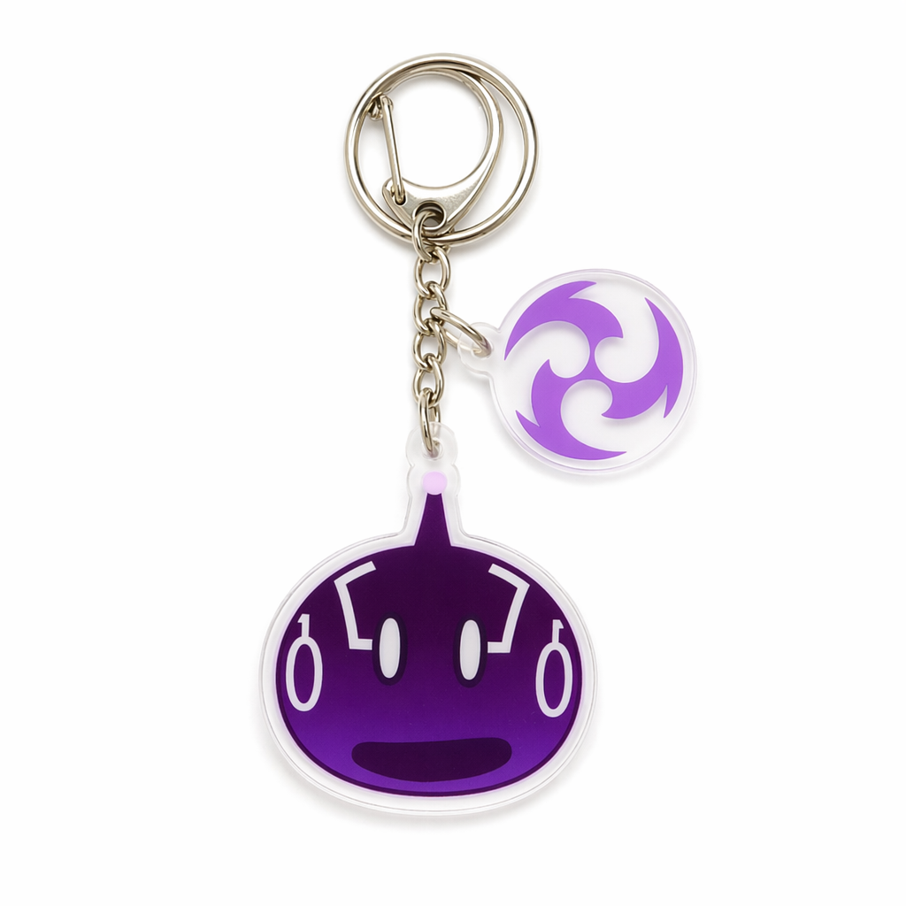 Genshin Impact Slime Acrylic Charms Electro