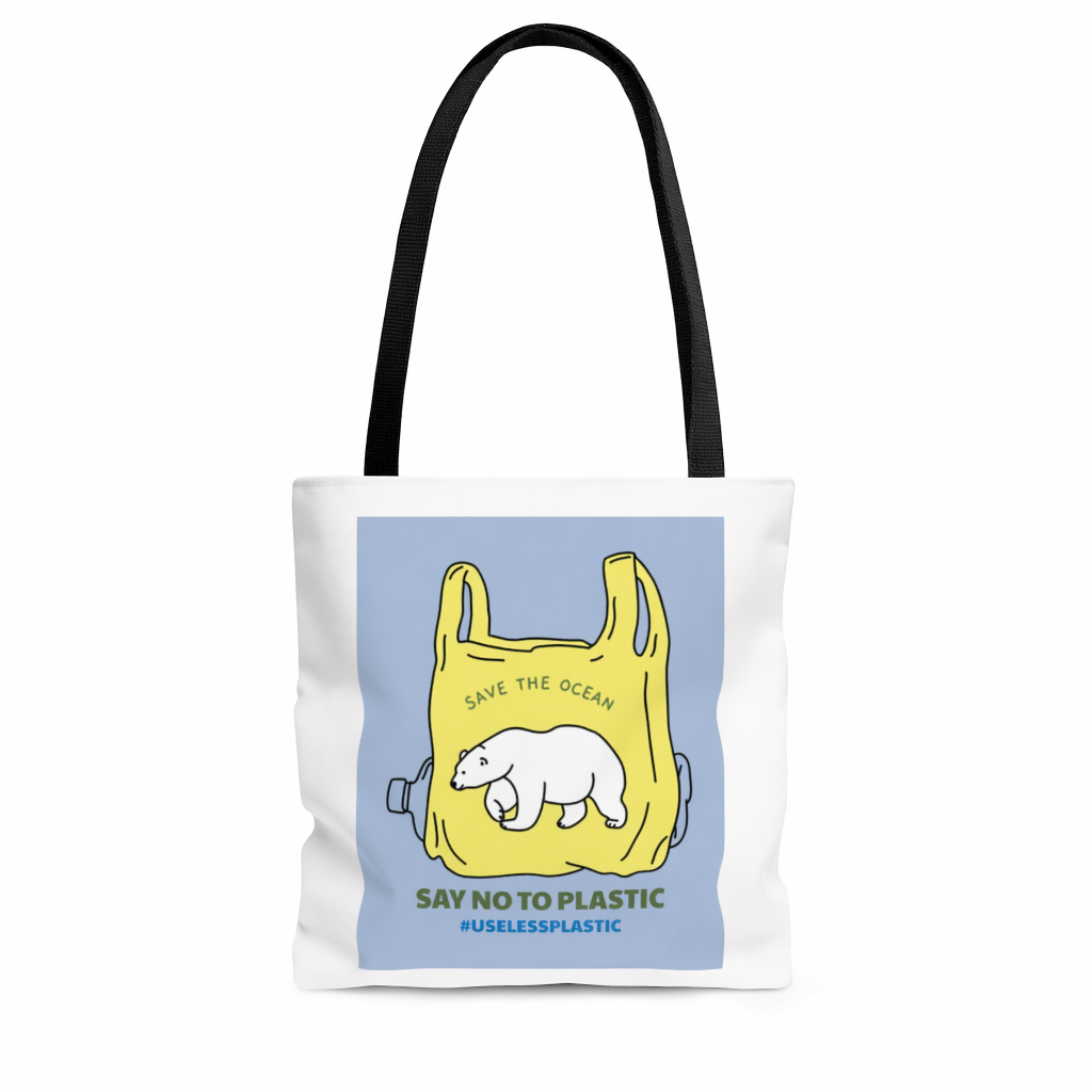 Medium Shopper Tote Bag - Polar Bear Edition for Environmental Conservation Default