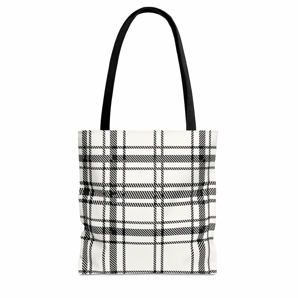 Monochromatic Checkered Handbag Default