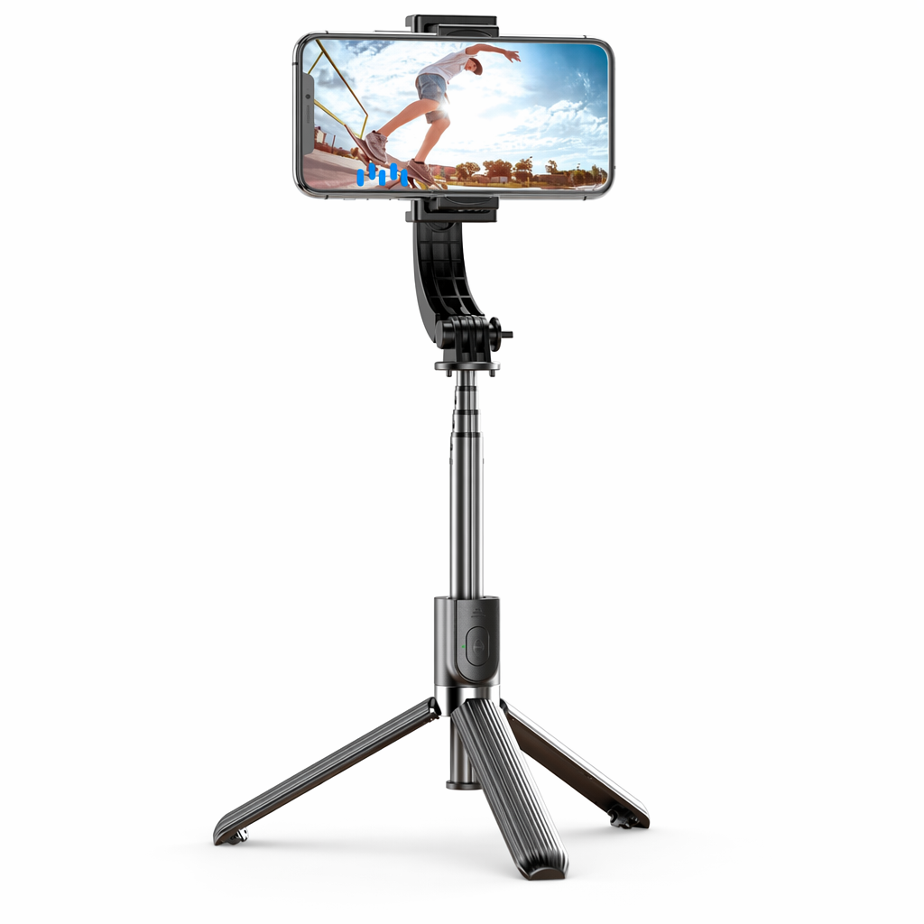 Mobile Selfie Stick Tripod Stabilizer for Ninja-like Shots Default