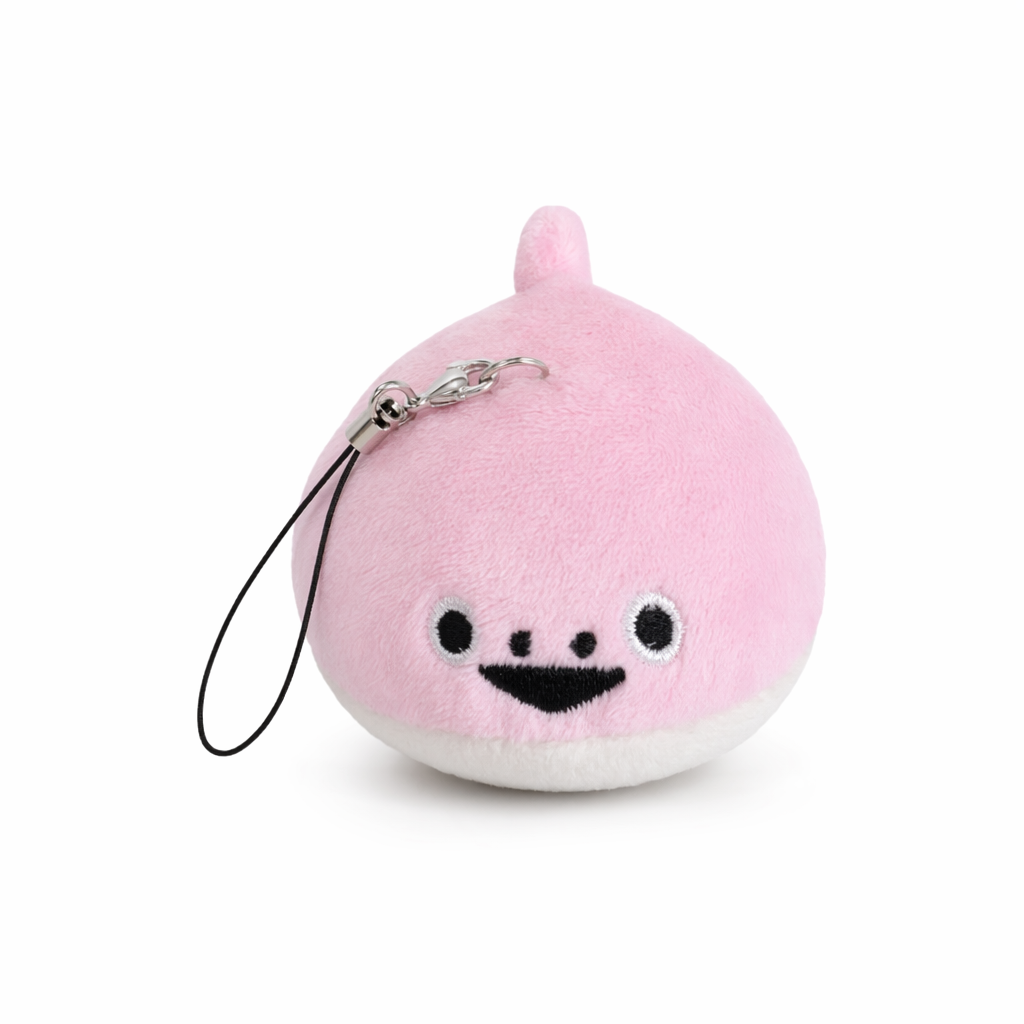 Sacabambaspis Plush Keychain: Meme Magic Accessory Pink