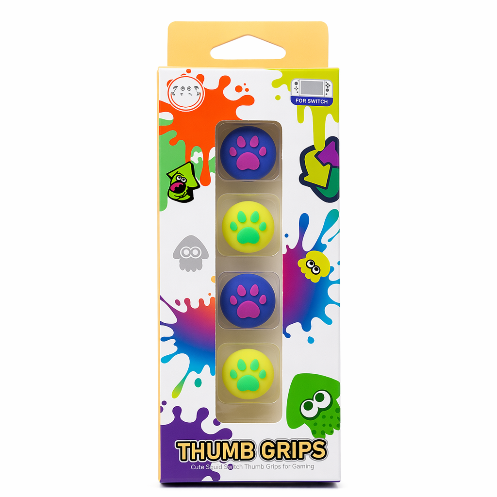 Cute Squid Switch Thumb Grips for Gaming G