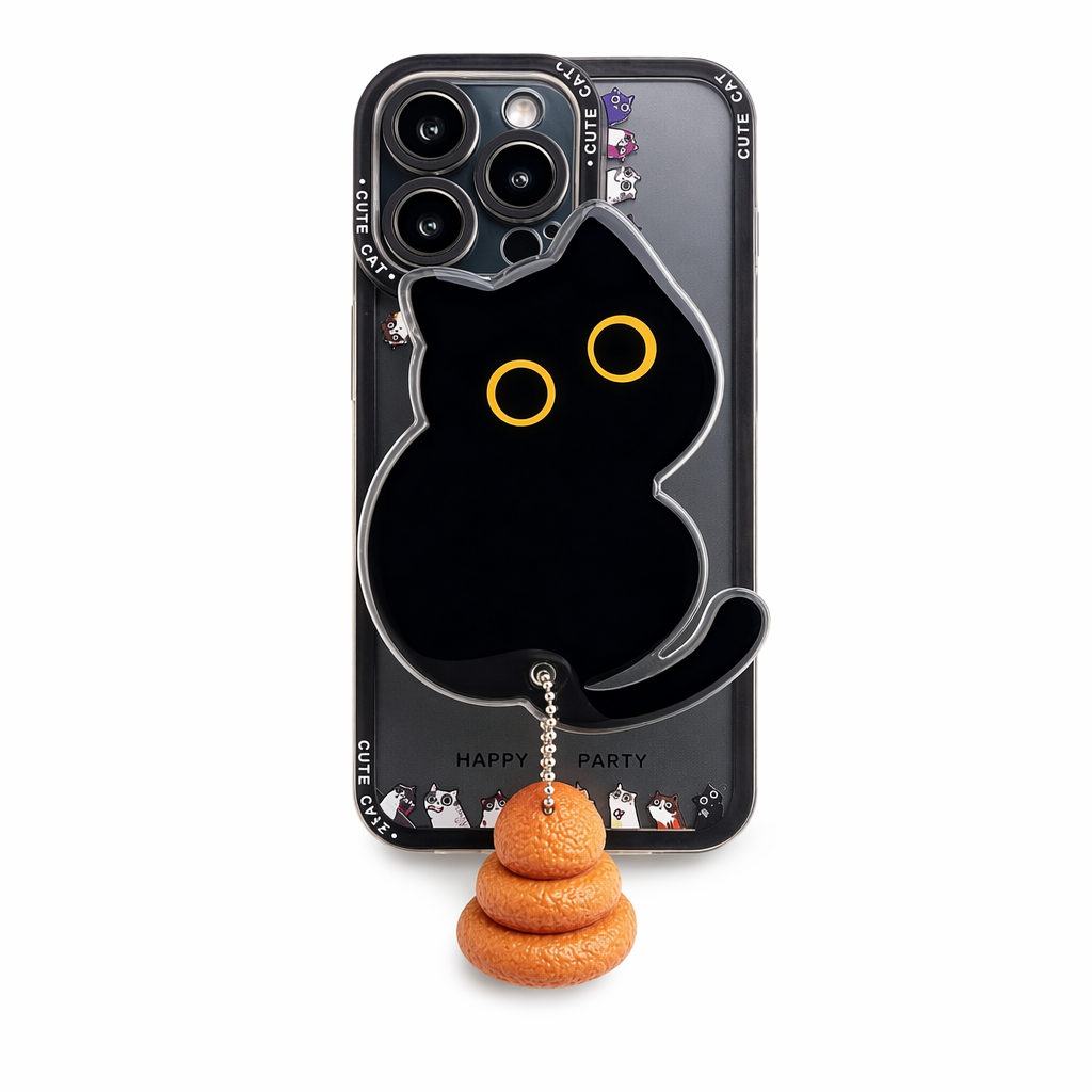 Kawaii Cat Phone Grip and Stand Default