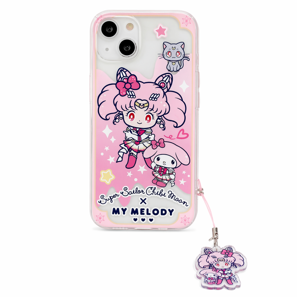 Kawaii Anime iPhone Cases with Charms B