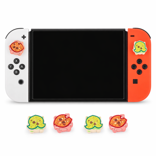 Korok Switch Joystick Cap Set: Zelda-inspired, high-quality silicone Default