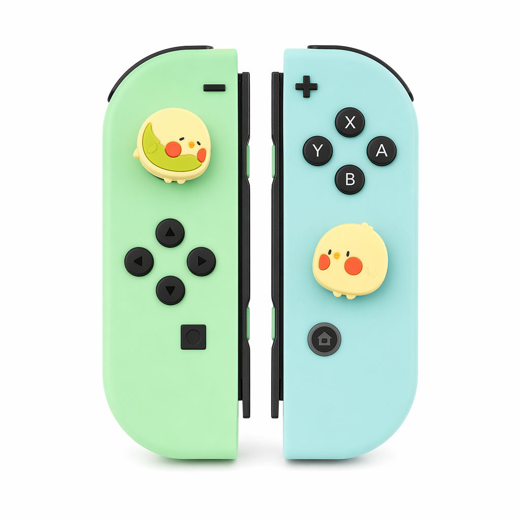 Cute gaming cat Switch joystick caps Default
