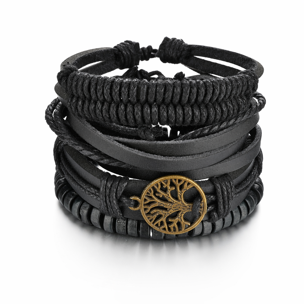 Gothic Layered Bracelet for Men S99B30