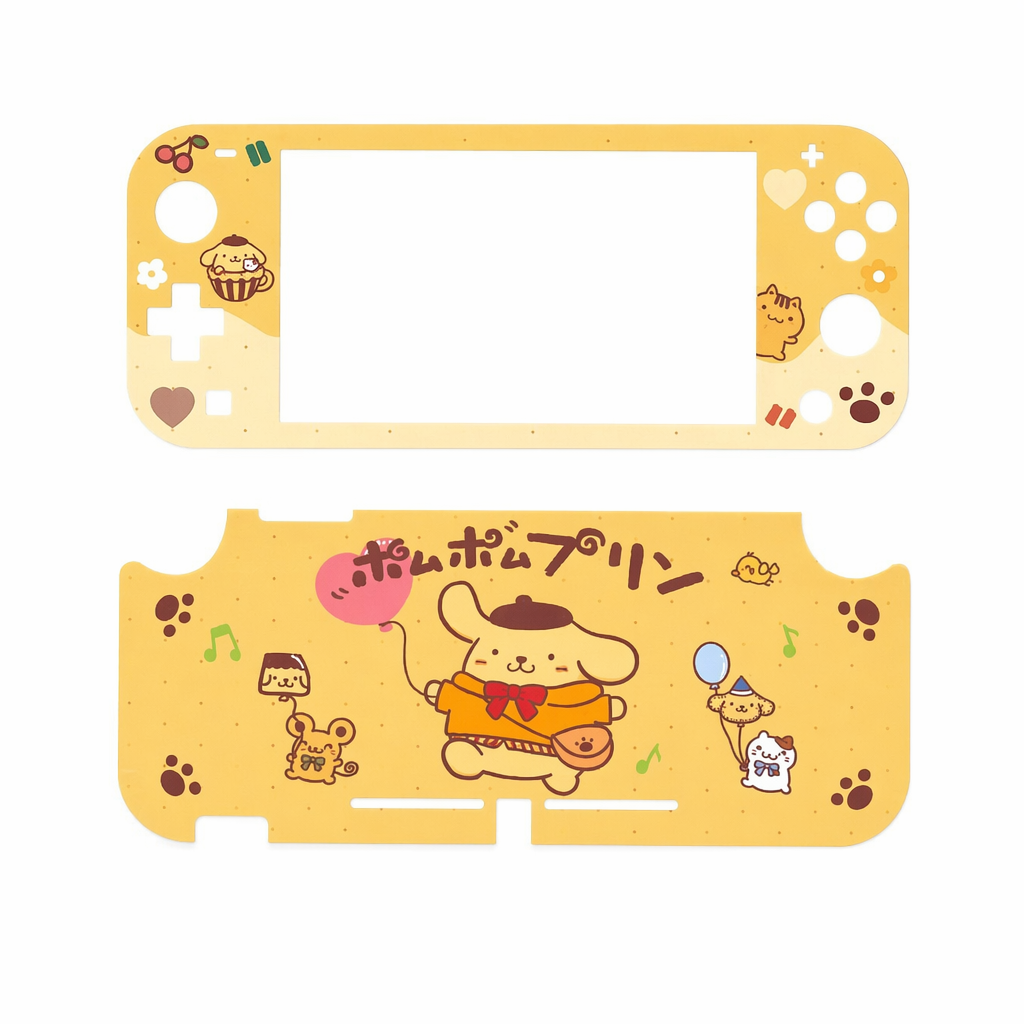 Cute Nintendo Switch Lite Vinyl Skin Yellow