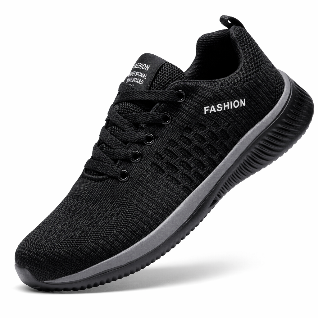 Lightweight Men's Running Shoes Black