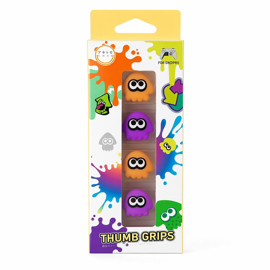Splatoon Thumb Grips for Switch Pro C