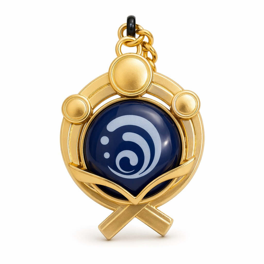 Genshin Impact Inazuma Vision Keychain Hydro