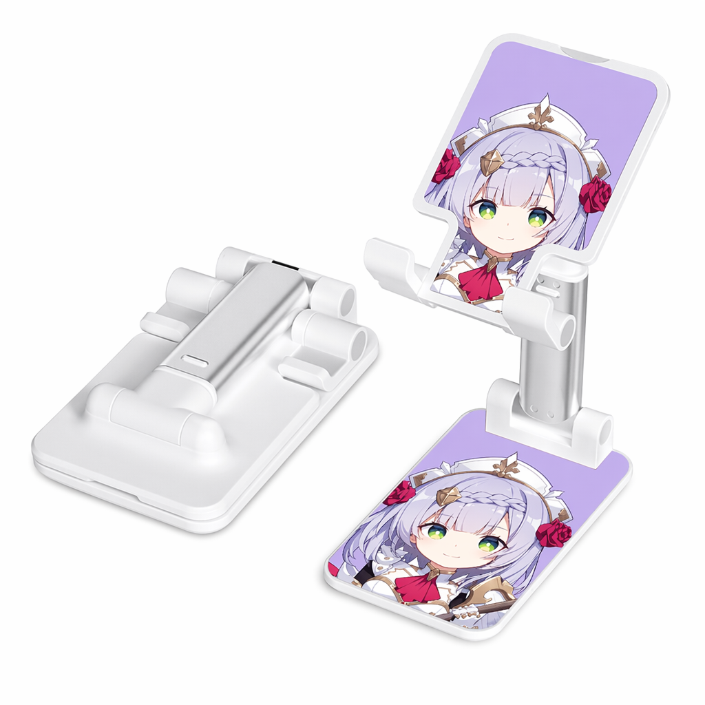 Genshin Impact Phone Stand with Chibi Art Noelle