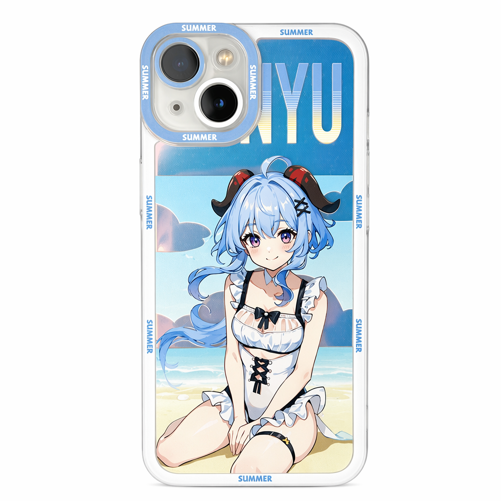 Genshin Impact Summer Phone Cases Ganyu
