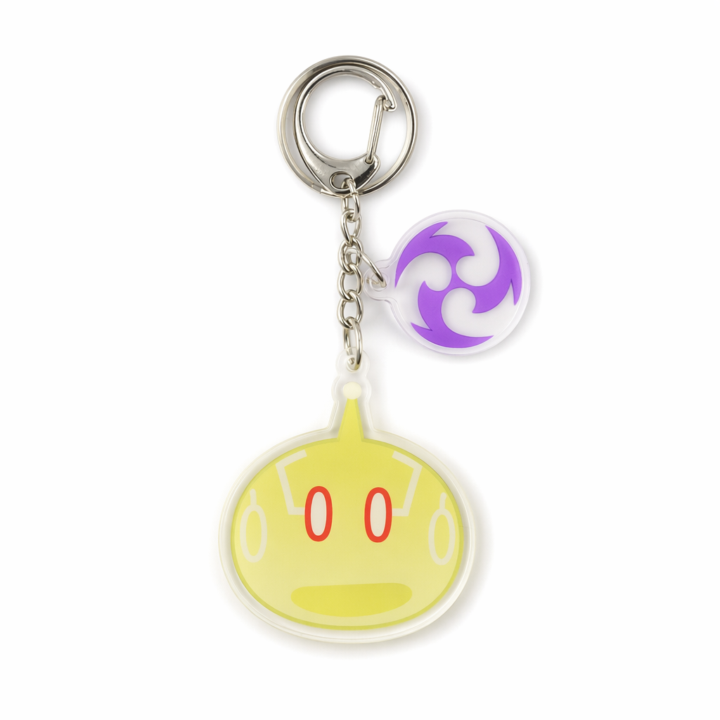 Genshin Impact Slime Acrylic Charms Electro Yellow
