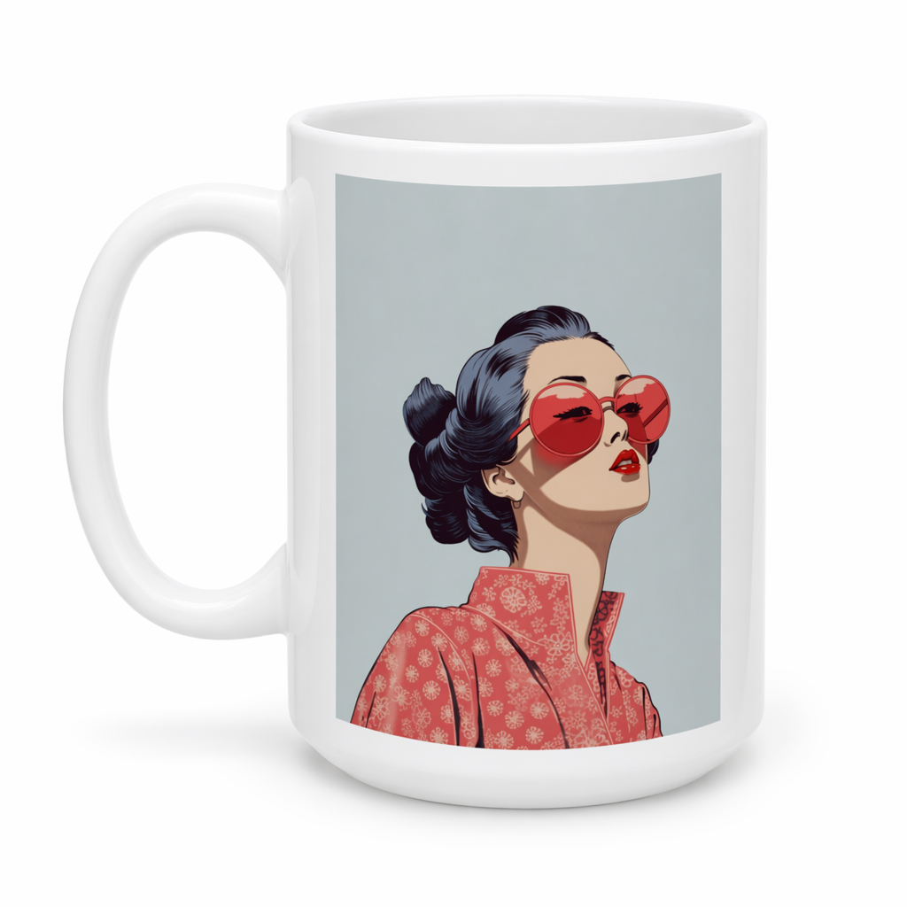 Sakura Blossom Kimono Mug Default