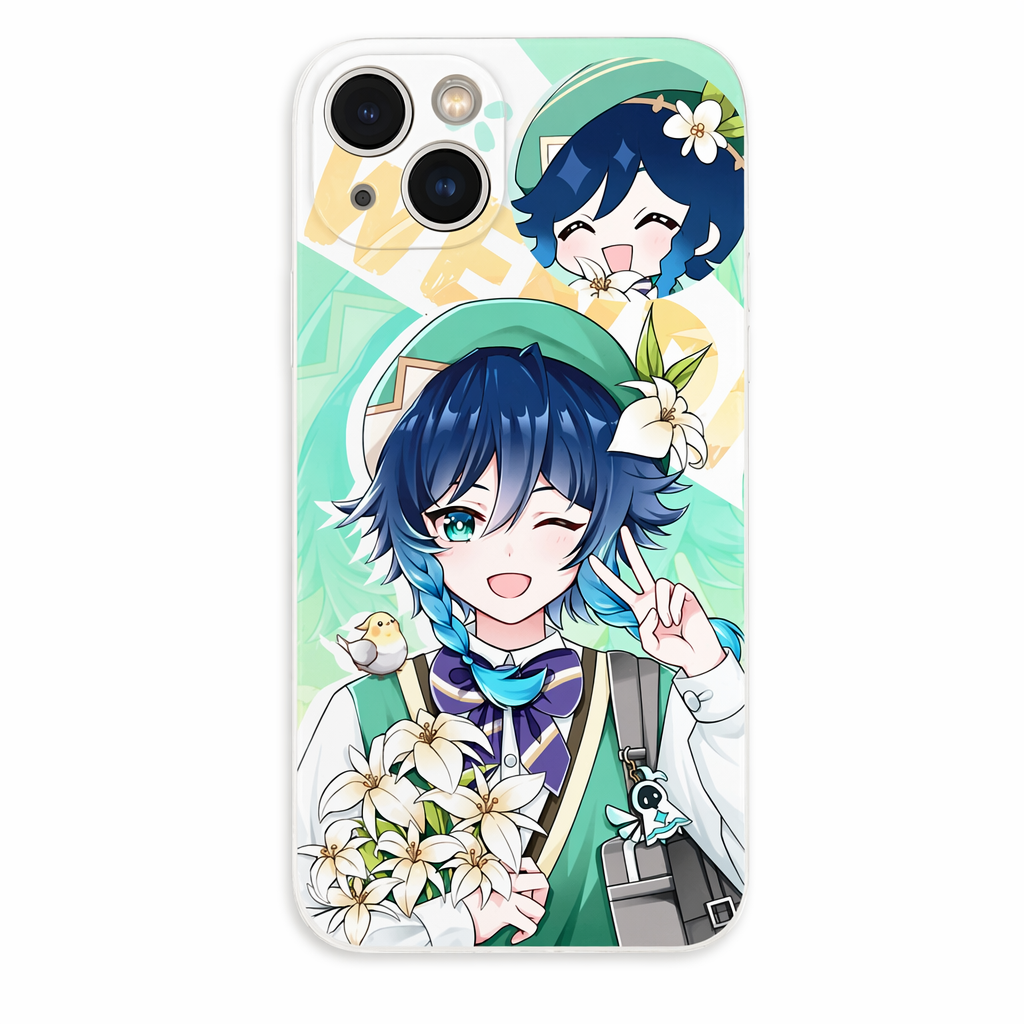 Genshin Impact Fanart iPhone Cases Venti