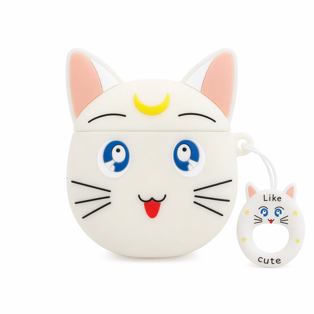 Silicone Airpods Case with Cartoon Design 8