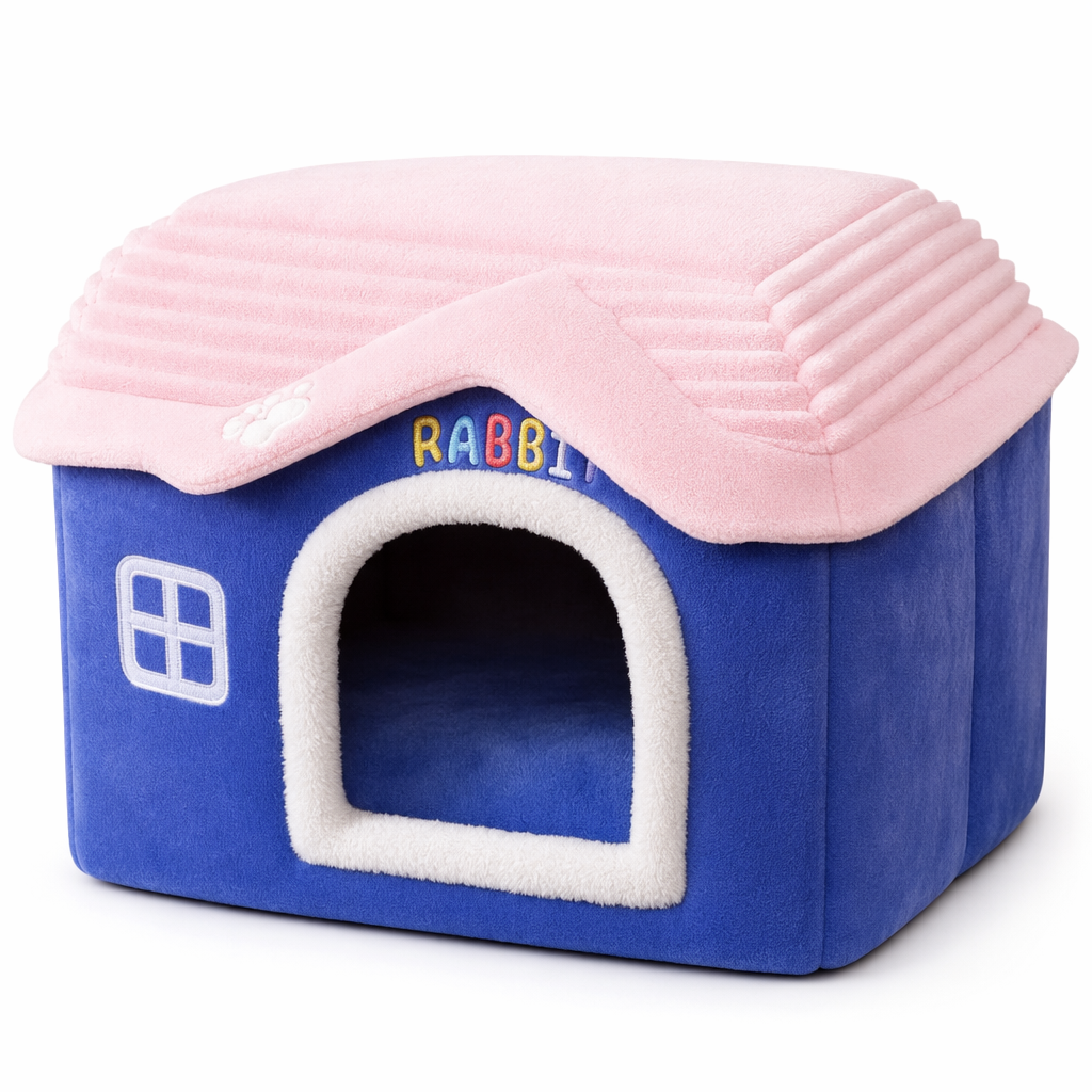 Collapsible Animal Shelter Blue