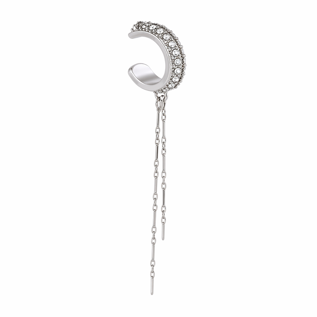 Faux Cuff Clip Drop Earring for a Striking Look One Ring