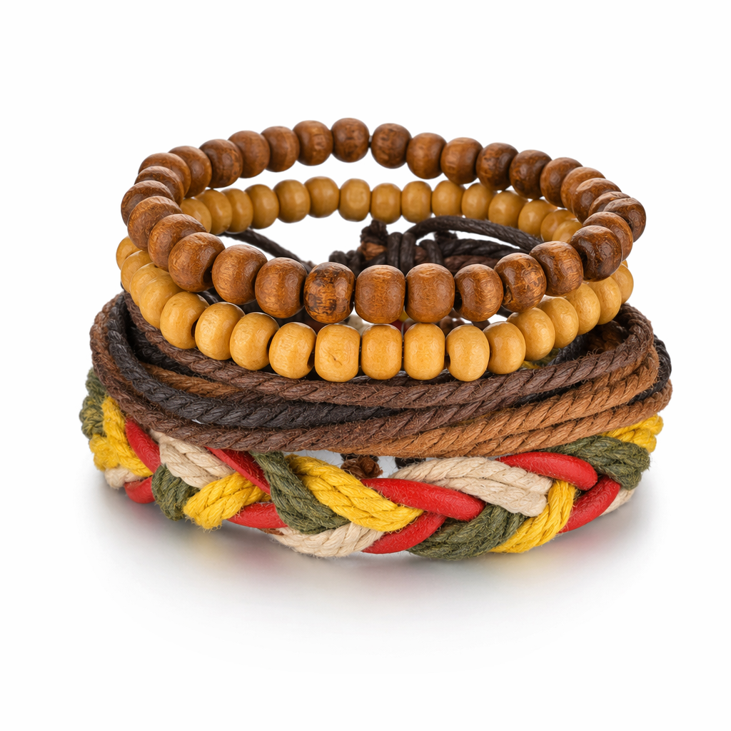 Gothic Layered Bracelet for Men S99B19