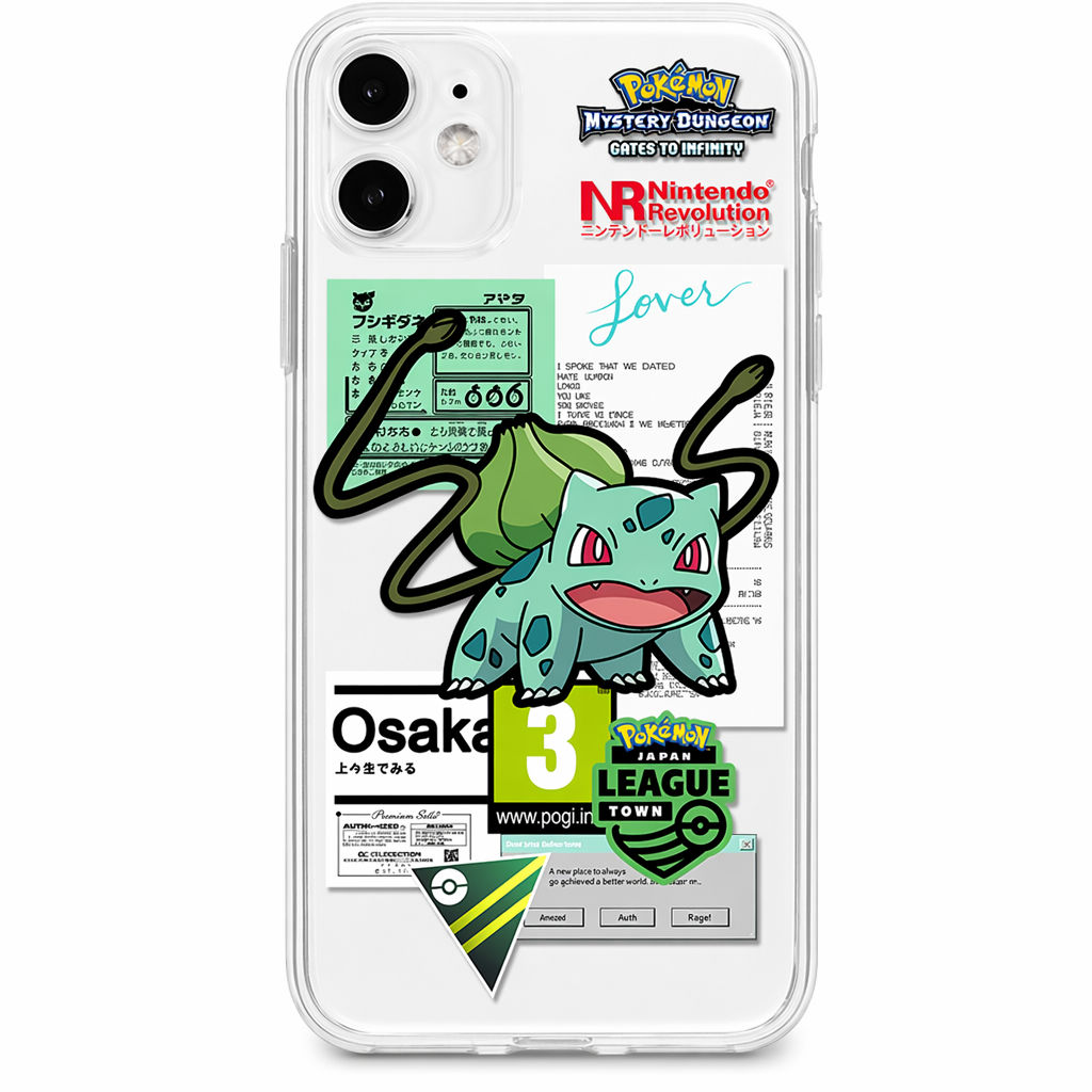 Pokemon Phone Case with TPU Protection Bulbasaur