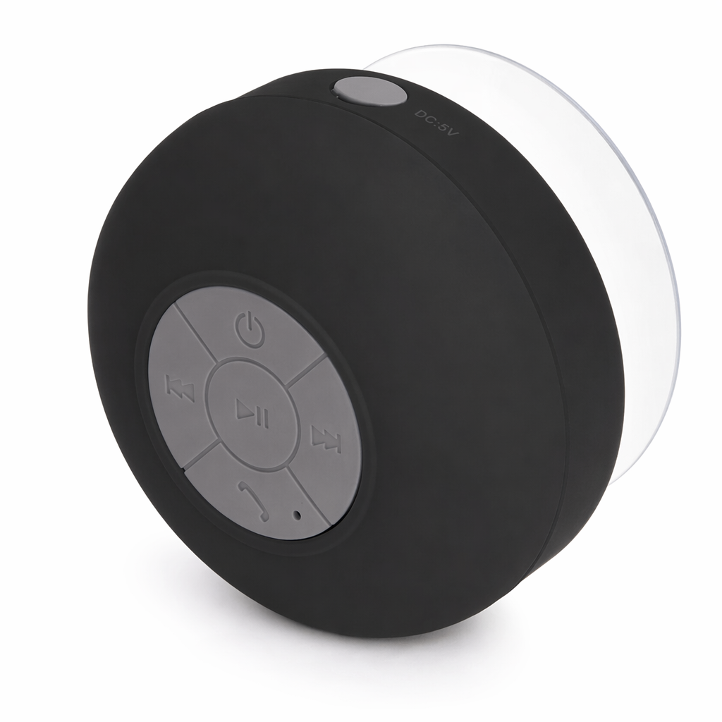 Bluetooth Speakers with Waterproof Capability and Microphone Black