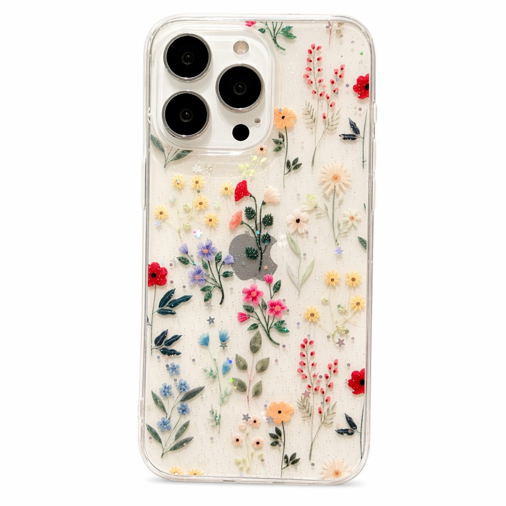 Soft Silicone Floral Bouquet iPhone Case Default