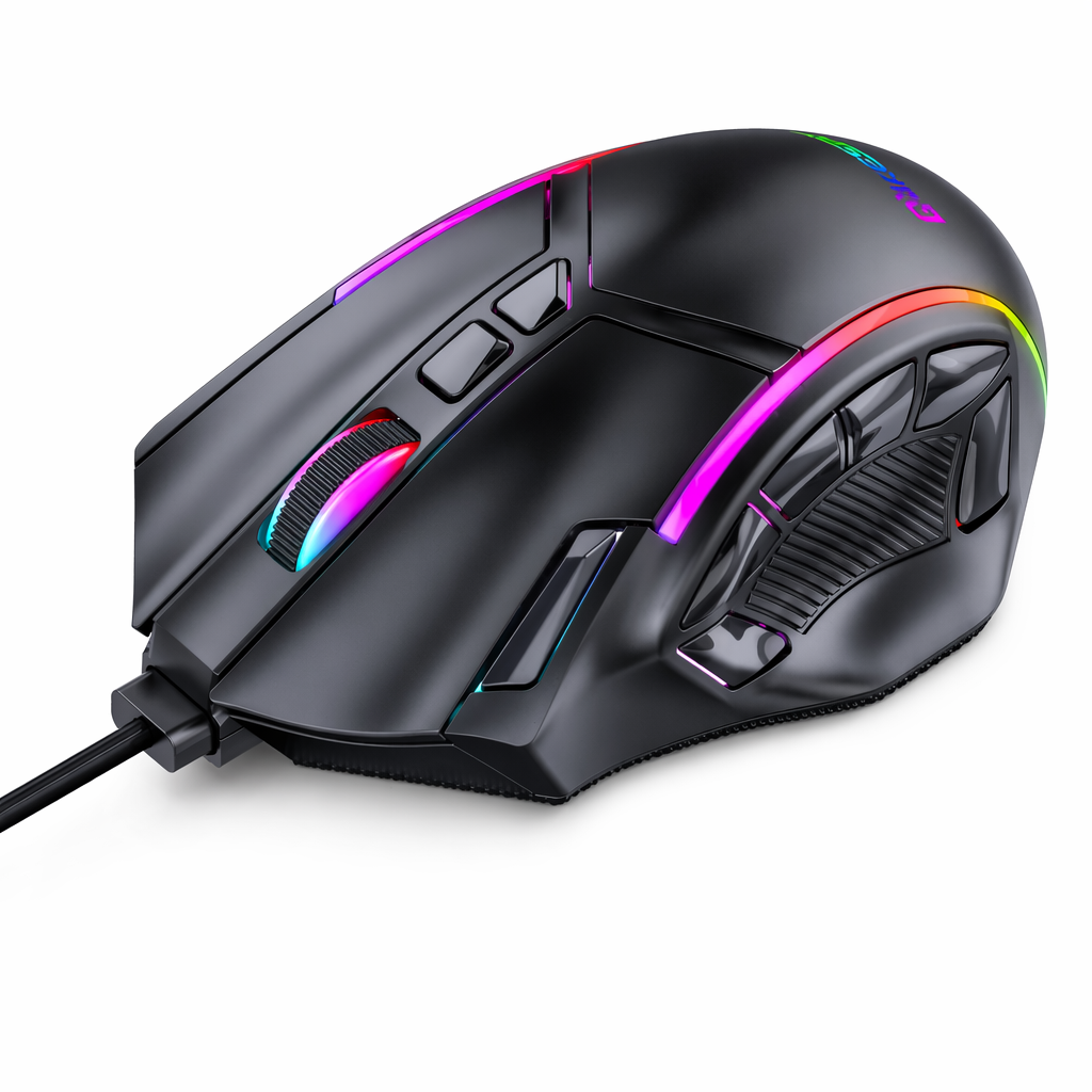 Dragon Ultimate Gaming Mouse - Unleash Your Gaming Potential with 12800 DPI and 12 Programmable Keys Default