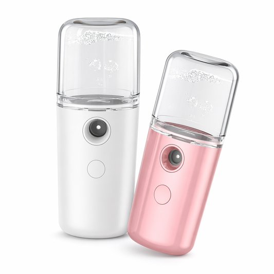 Compact Handheld 30ml Nano Hydrating Mist: A Revised Title White