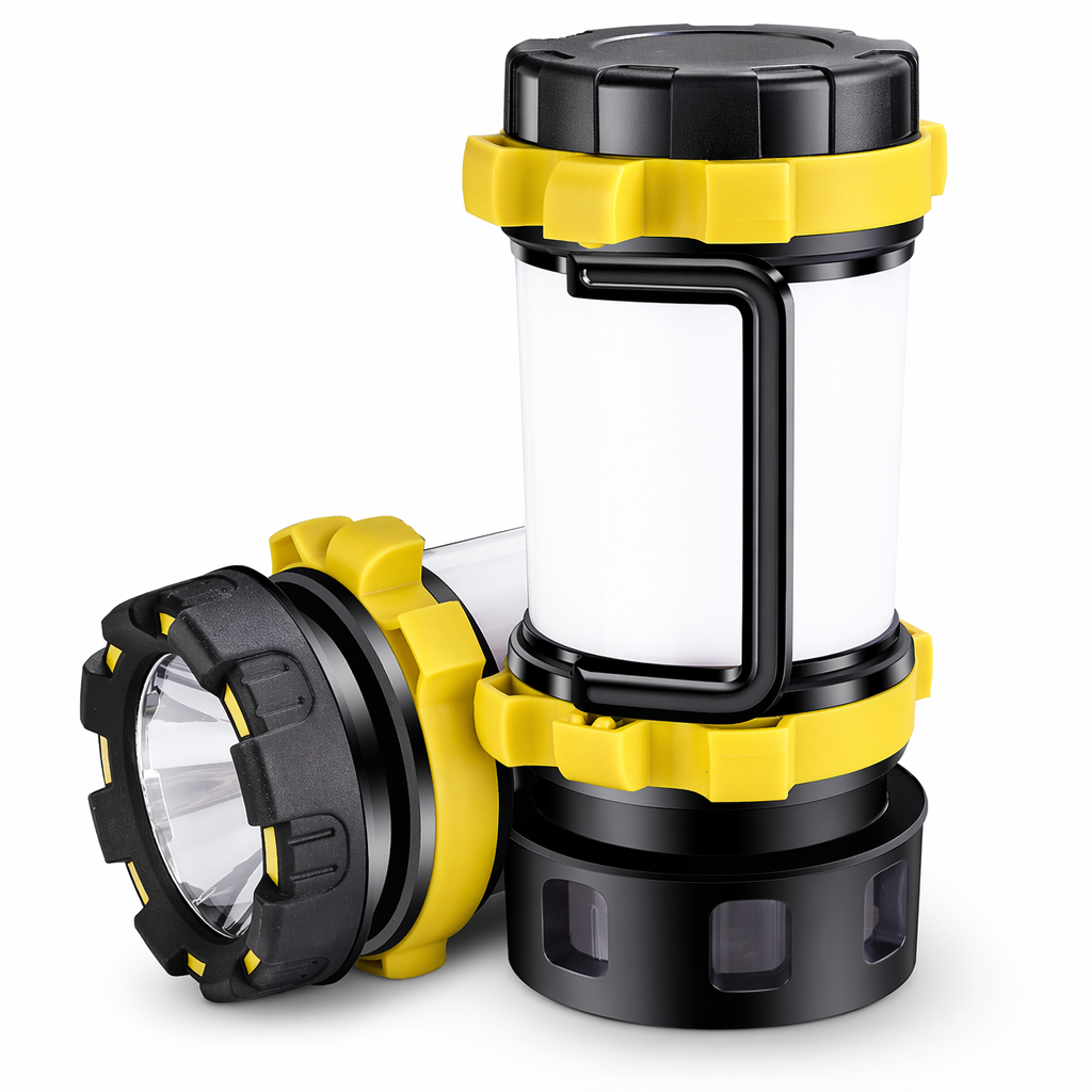 Multifunctional Portable LED Camping Lantern with Waterproof Features Default