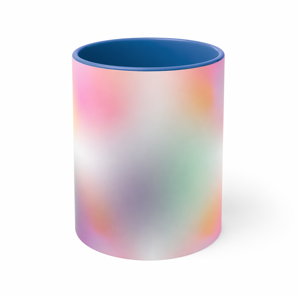 Gradient Floating Mug for Coffee and Tea Blue