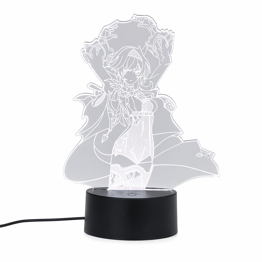 Genshin Impact LED Light with Remote Eula
