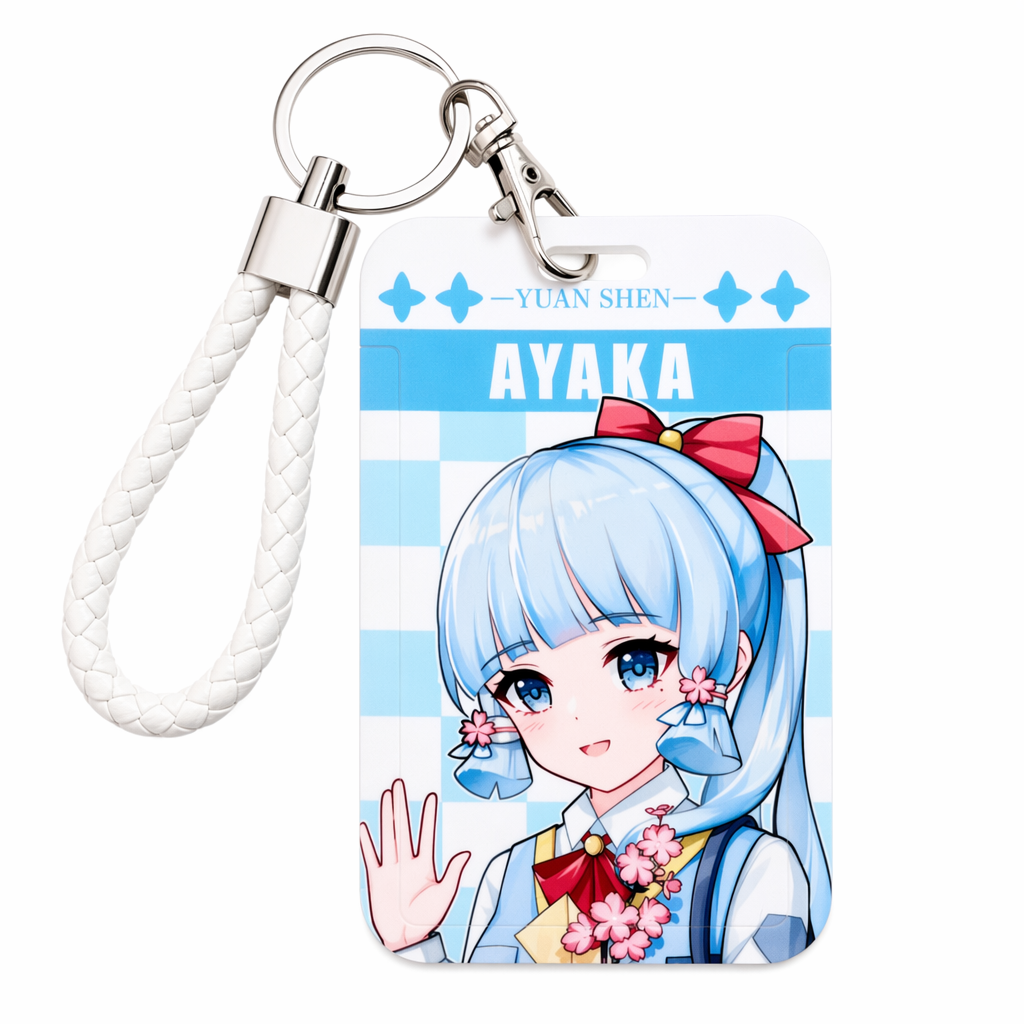 Genshin Impact Card Holders Kamisato Ayaka