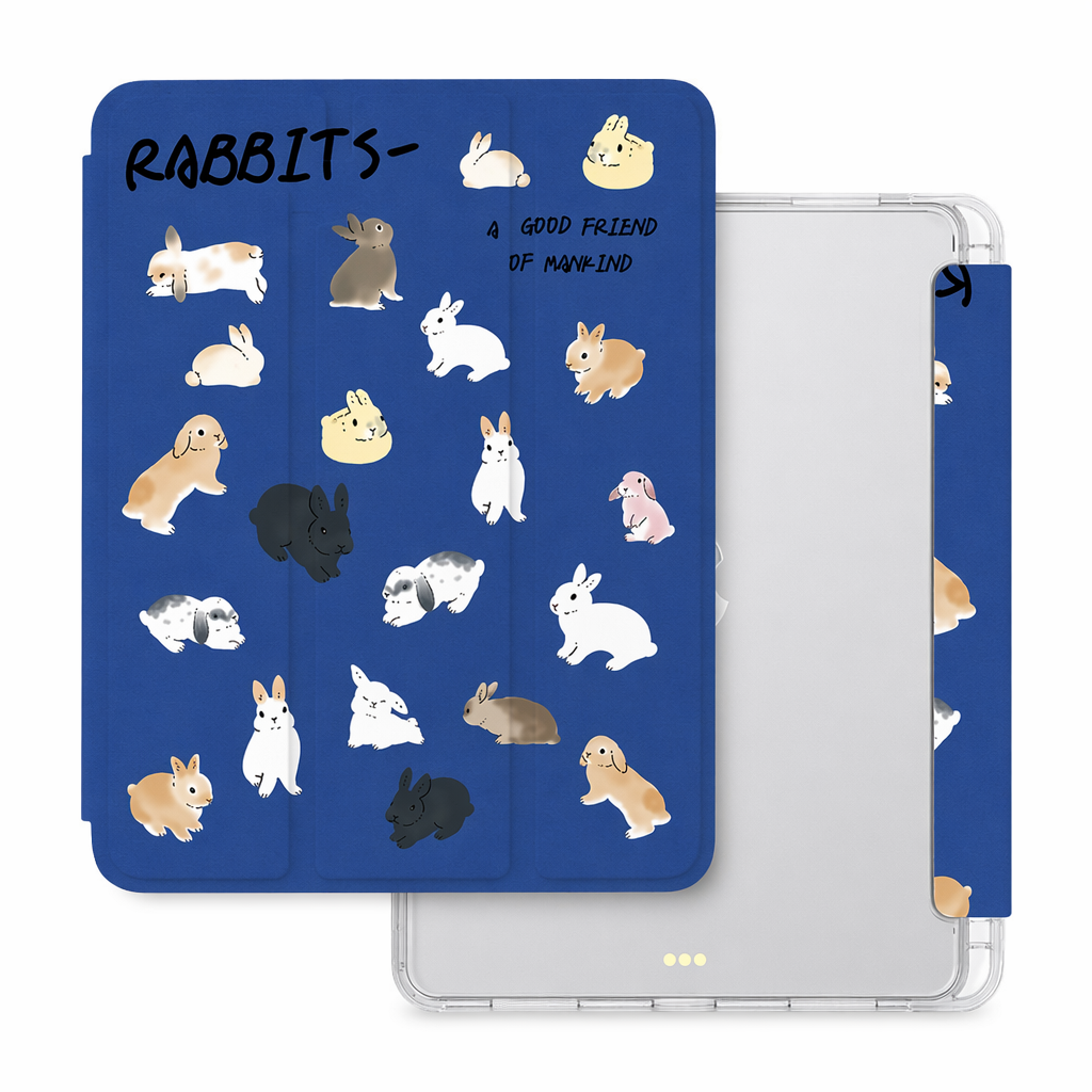 Cartoon Animal Smart Folio Cases for iPad C