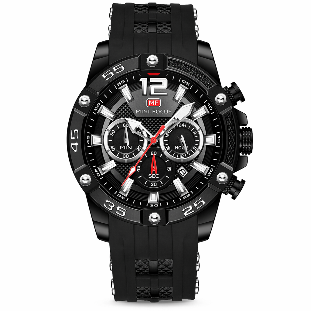Waterproof Chronograph Watch for Men Green