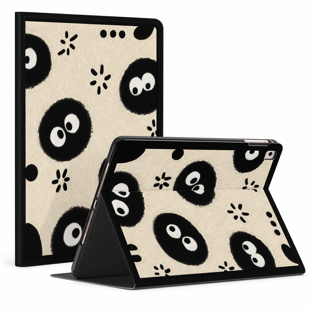 Cartoon iPad Cases with Smart Features C