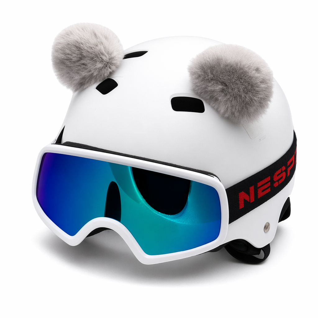 Helmet Rizz - Plush Bear Ears Ornaments E