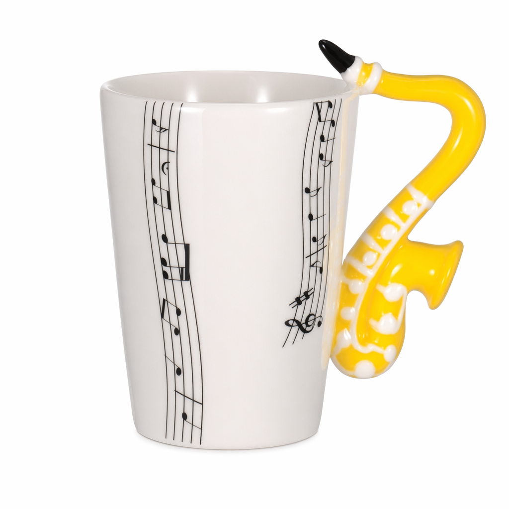 Musical Creativity Mug: Embrace the Harmony of Instruments and Notes 16