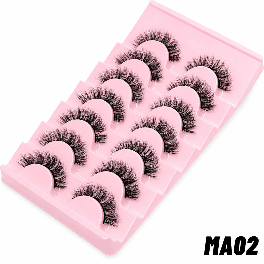 Fluttery Falsies Fit for a Queen 7Pairs-MA02