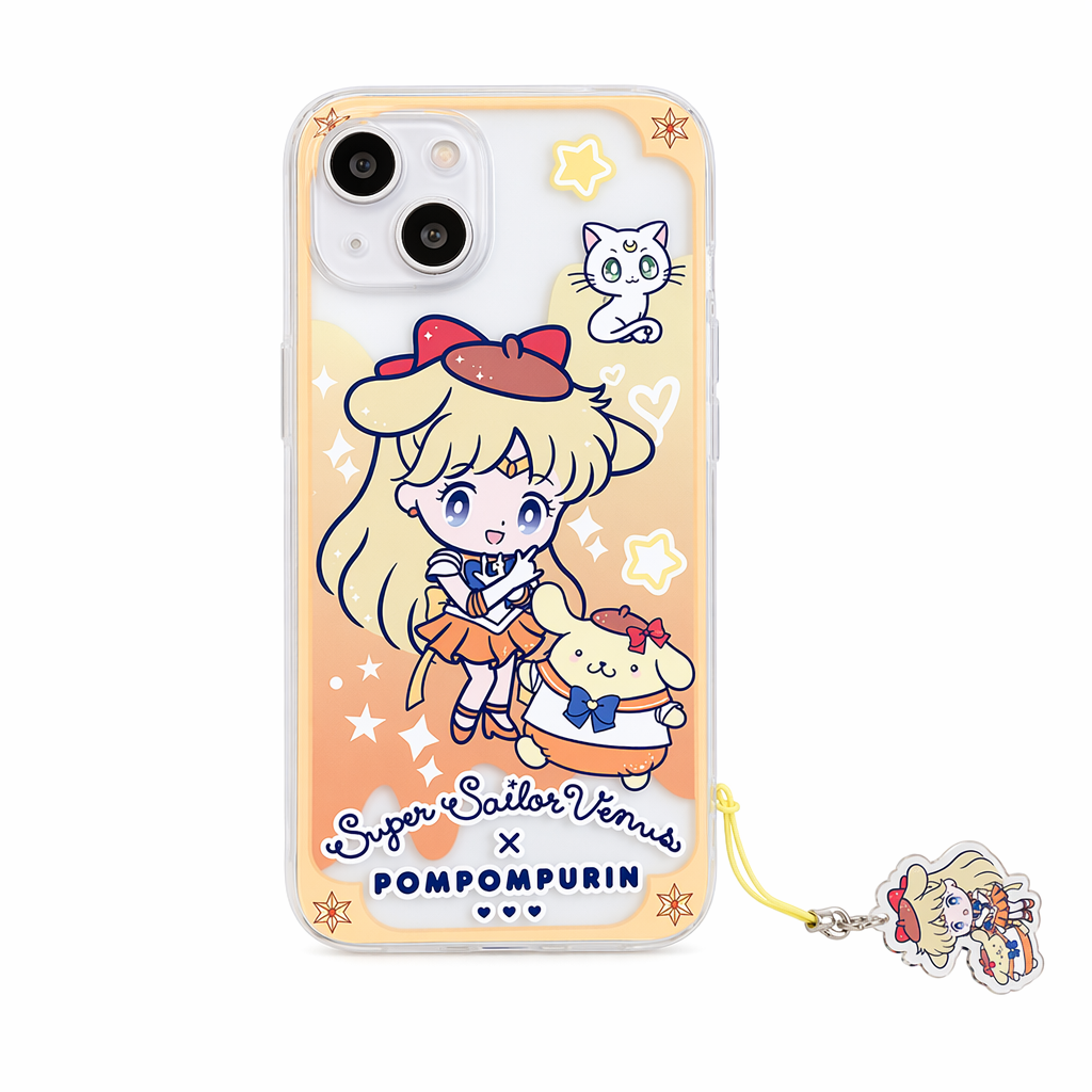 Kawaii Anime iPhone Cases with Charms E