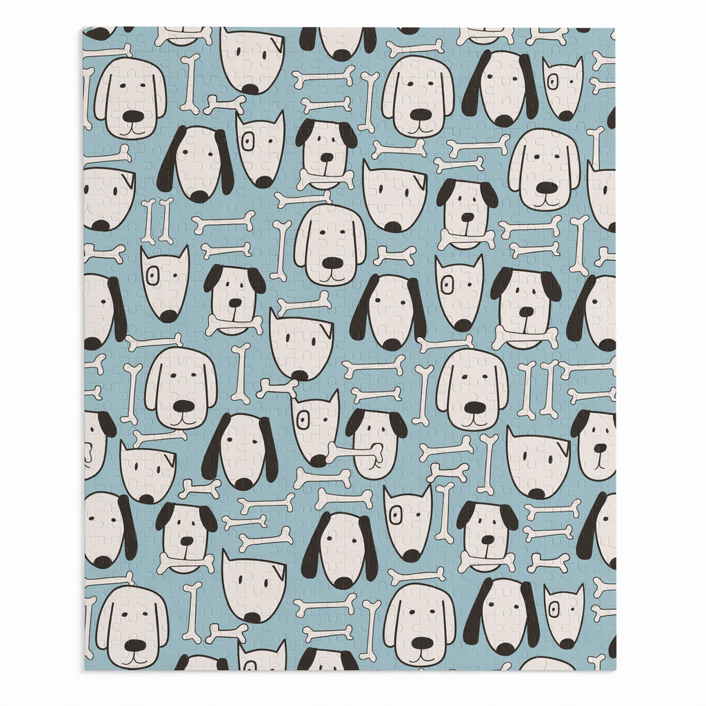 Canine Design Puzzle with 500 Pieces for Assembly Default