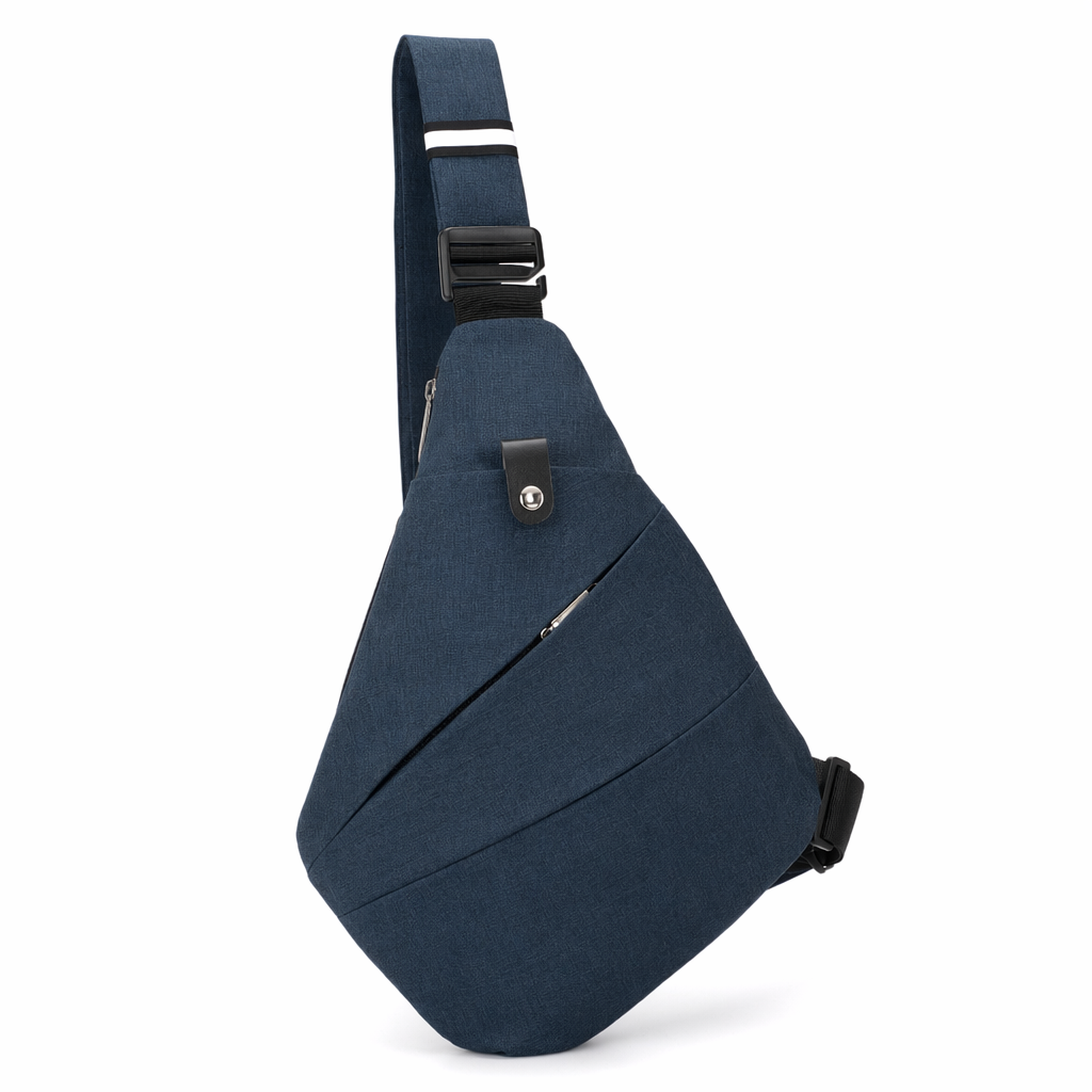 Spacious sholder bag Navy