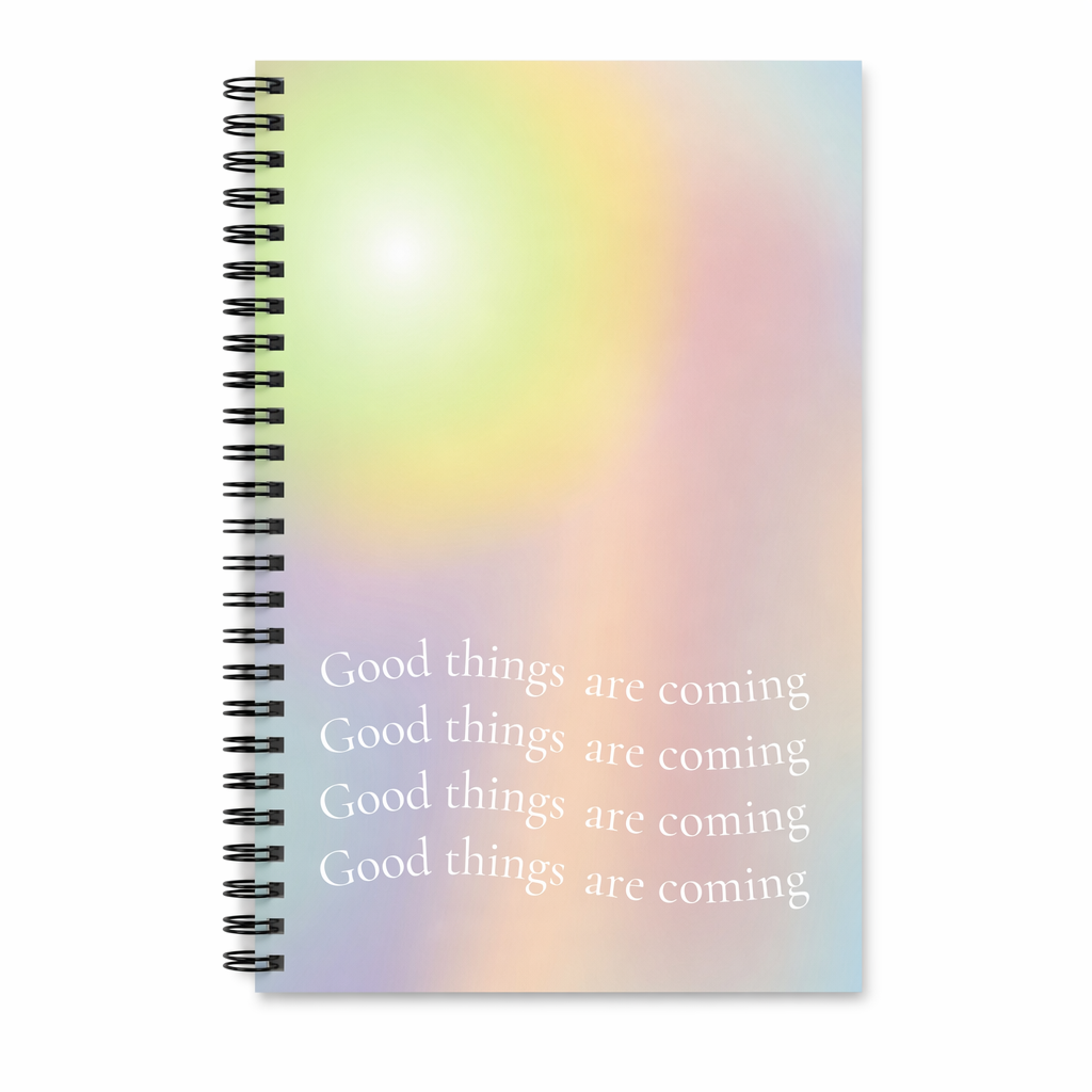 Exciting Times Ahead Spiral Notebook Default