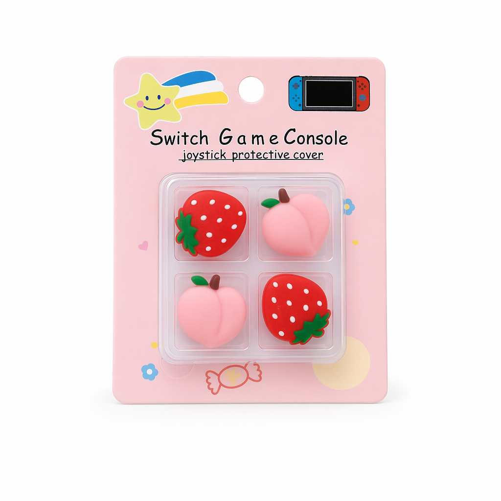 Kawaii Switch Thumb Grips with Joystick Caps K