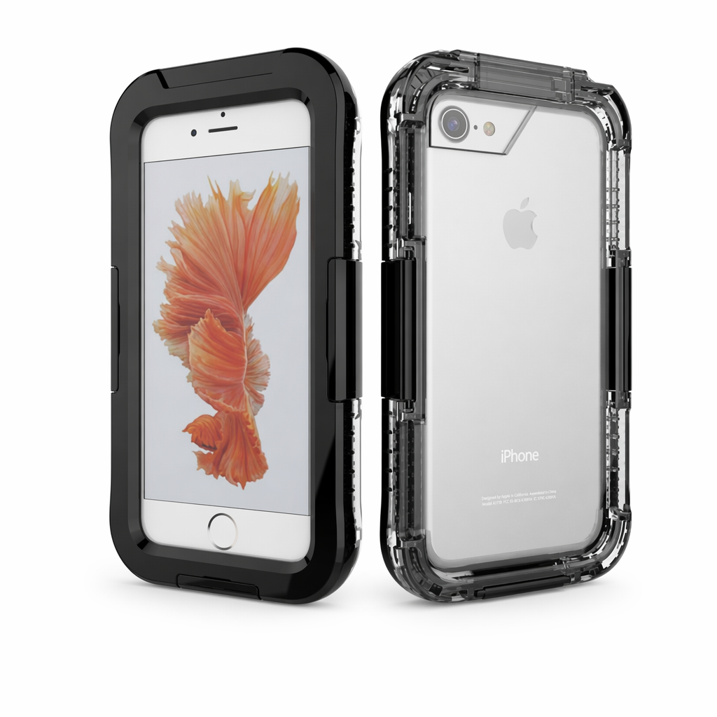 Water-Resistant Durable Protective Cover for iPhone 7, 7 Plus, 8, 8 Plus Black