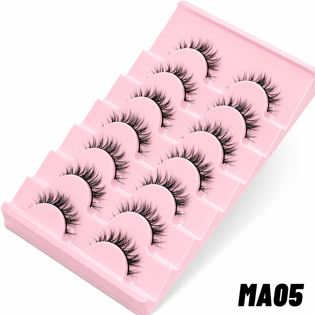 Fluttery Falsies Fit for a Queen 7Pairs-MA05